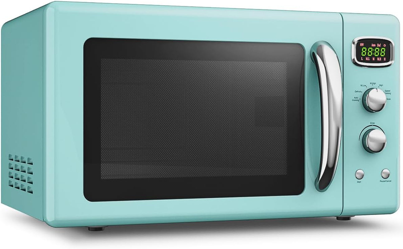 retro-microwave-0-9cu-ft-900w-countertop-microwave-oven-w-5-power-level-defrost-auto-cooking-led-display-pull-handle-easy-clean-stainless-steel-interior-child-lock-etl-certification-5-power-level-defrost-auto-cooking-led-display-easy-clean-stainless-steel-interior-child-lock-etl-certification