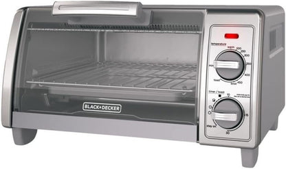 BLACK+DECKER 4 Slice Toaster Oven Stainless Steel TO1700SG1