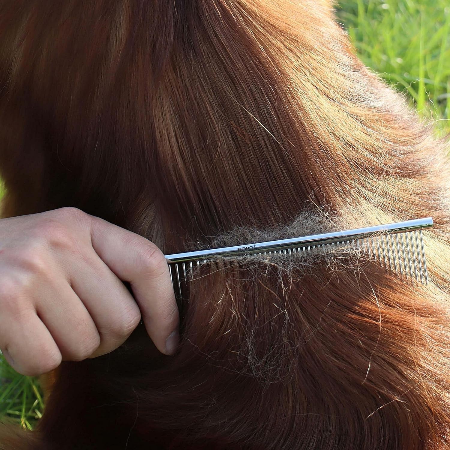 cwxzstm-pet-steel-combs-dog-cat-comb-tool-for-removing-matted-fur-pet-dematting-comb-with-rounded-teeth-and-non-slip-grip-handle-prevents-knots-and-mats-for-long-and-short-haired-pets-6-5in-7-4in