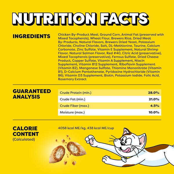 Temptations Classic Crunchy and Soft Cat Treats, Seafood Medley, 30 Oz | under 2 Calories per Treat, 100% Complete & Balanced Adult Cat Nutrition, Resealable Tub, Use as Snack, Meal, or Food Topper5