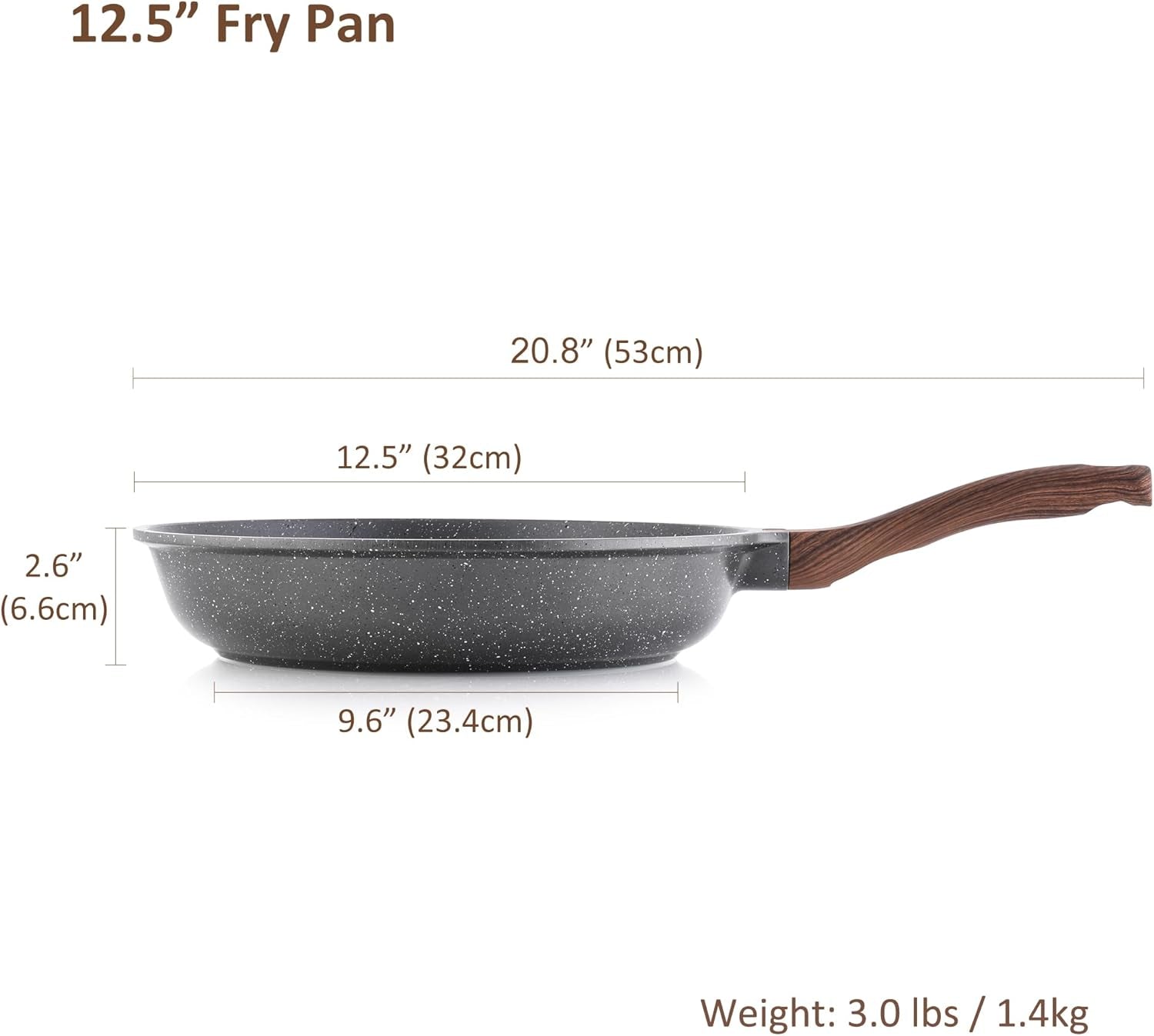 12-5-inch-nonstick-frying-pan-skillet-swiss-granite-coating-omelette-pan-healthy-stone-cookware-pfoa-free