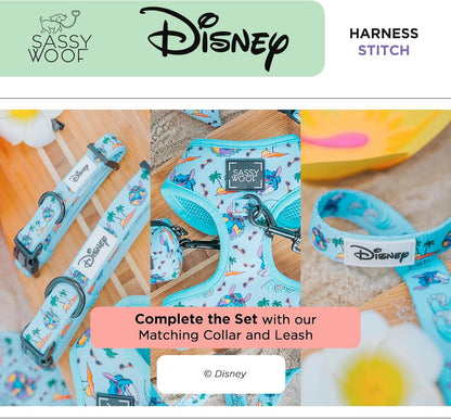 Sassy Woof Dog Adjustable Harness - Disney Stitch - X-Small6