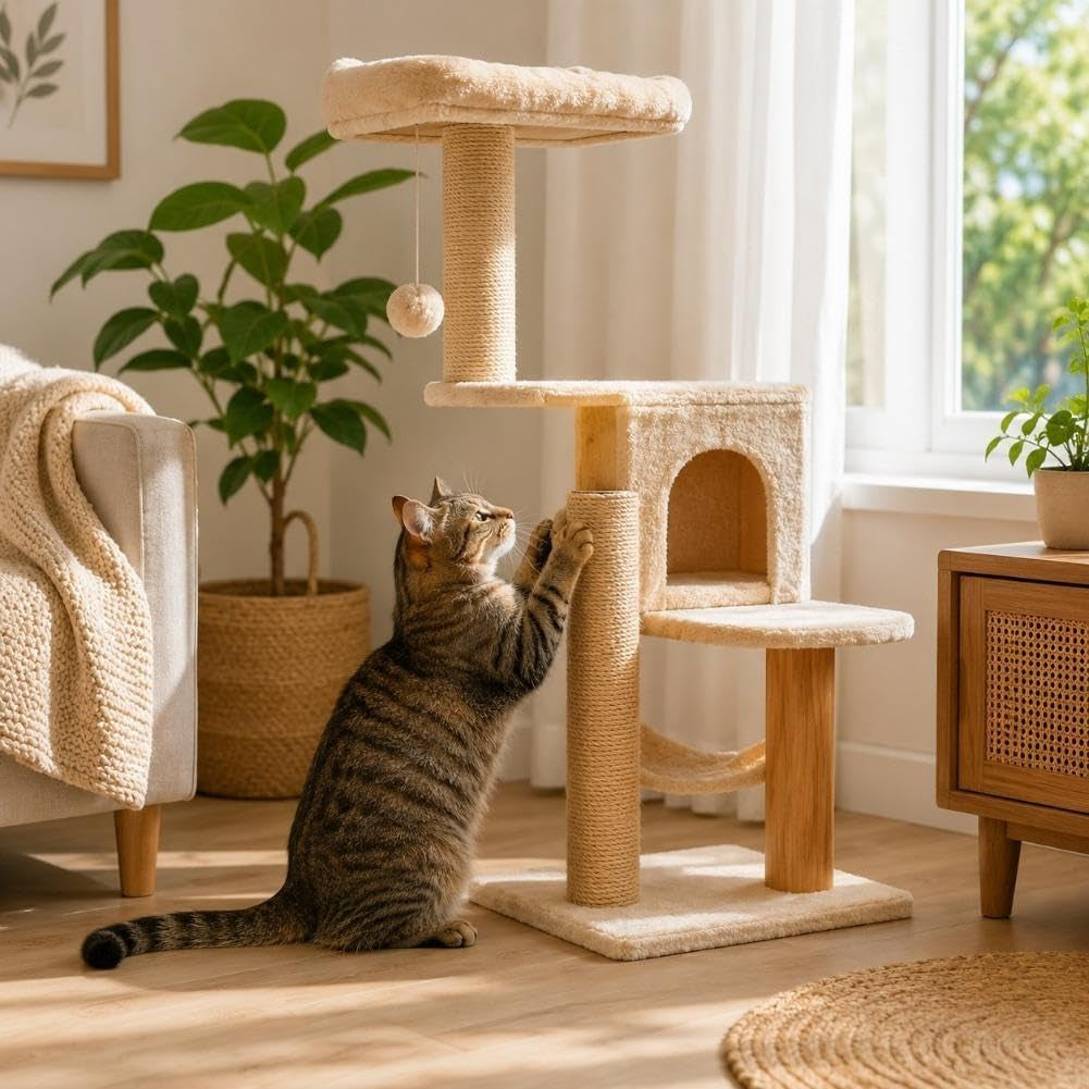 cat-scratching-post-replacement-12-2-inch-sisal-replacement-post-with-m8-screws-diy-cat-tree-accessories-for-indoor-kitten-furniture-repair-natural-sisal-rope-pole-yellow