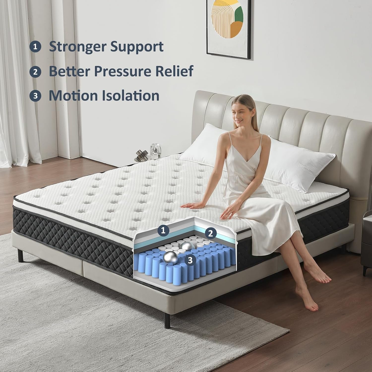 queen-mattress-12-inch-queen-size-mattress-in-a-box-memory-foam-mattress-with-pocket-springs-medium-firm-lumbar-support-motion-isolation-pressure-relief-breathable-comfort