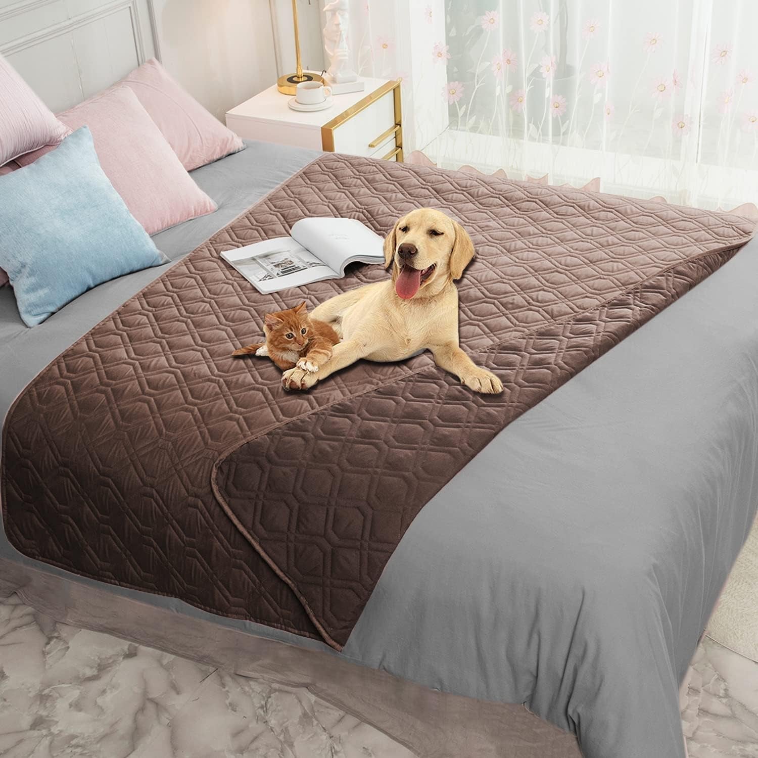 ameritex-waterproof-dog-bed-cover-pet-blanket-for-furniture-bed-couch-sofa-reversible