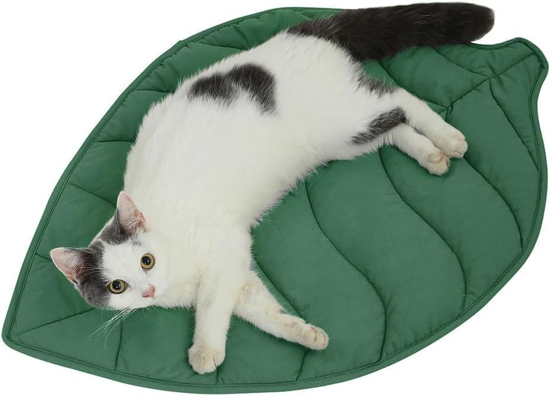 letalong-31-x-25-inch-leaf-shaped-cotton-cat-bed-pad-warming-cat-mat-pet-warming-pad-for-cats-warmer-mat-for-feral-and-indoor-cats-2025-enlarged-and-thickened-leaf-beds