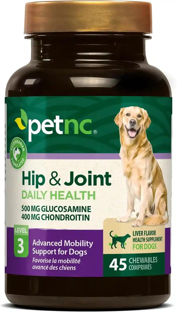 Petnc Natural Care Hip and Joint Soft Chews for Dogs, 90 Count - 27591 | Glucosamine Chondroitin MSM Dog Chews with Hyaluronic Acid, Liver Flavored Bone & Joint Support Supplement, for All Breeds13