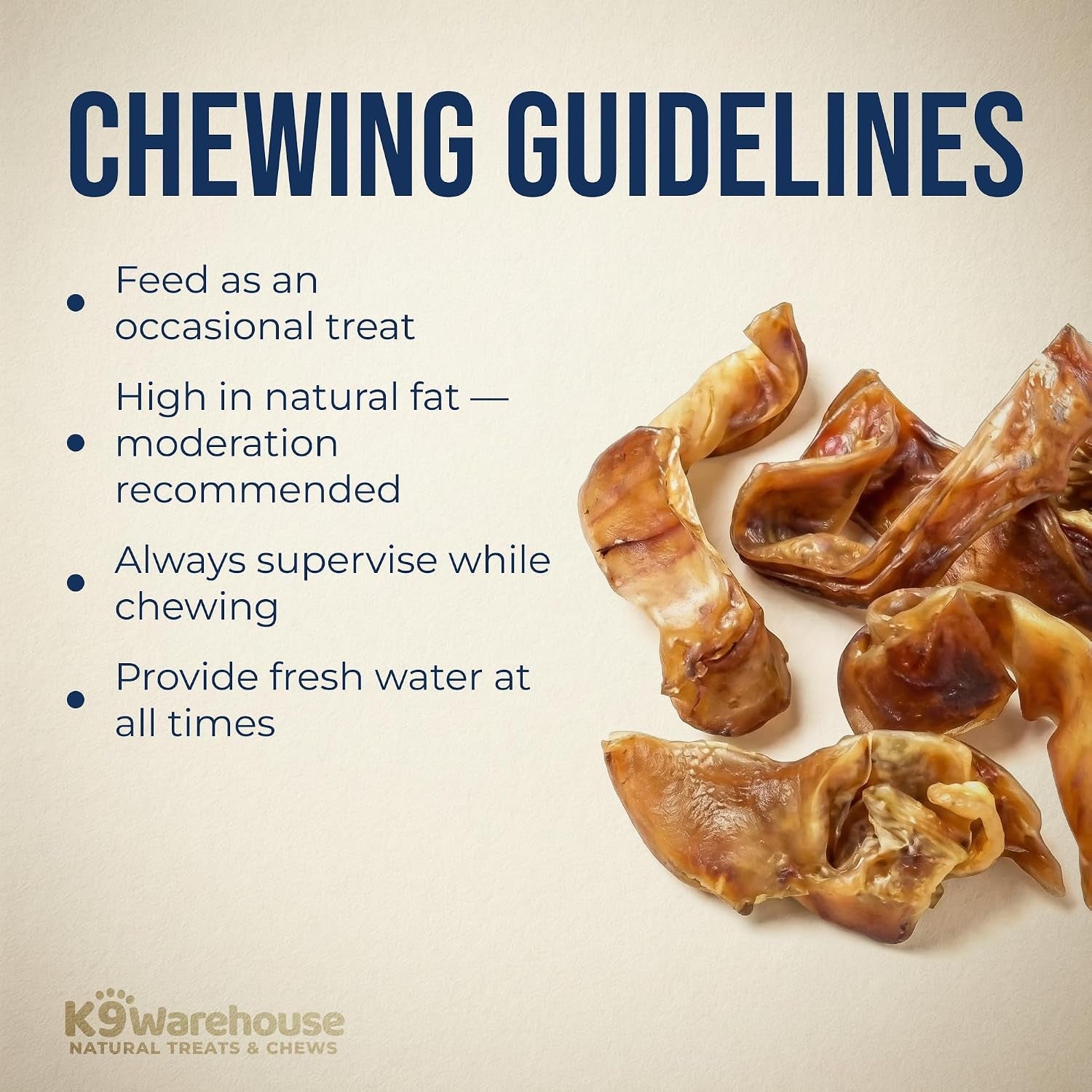 k9warehouse-bulk-pig-ear-bites-for-dogs-100-pork-rawhide-alternative-1lb-single-ingredient-no-hormones-or-chemicals-hand-selected-quality-sized-for-small-and-medium-pups-fights-tartar-buildup