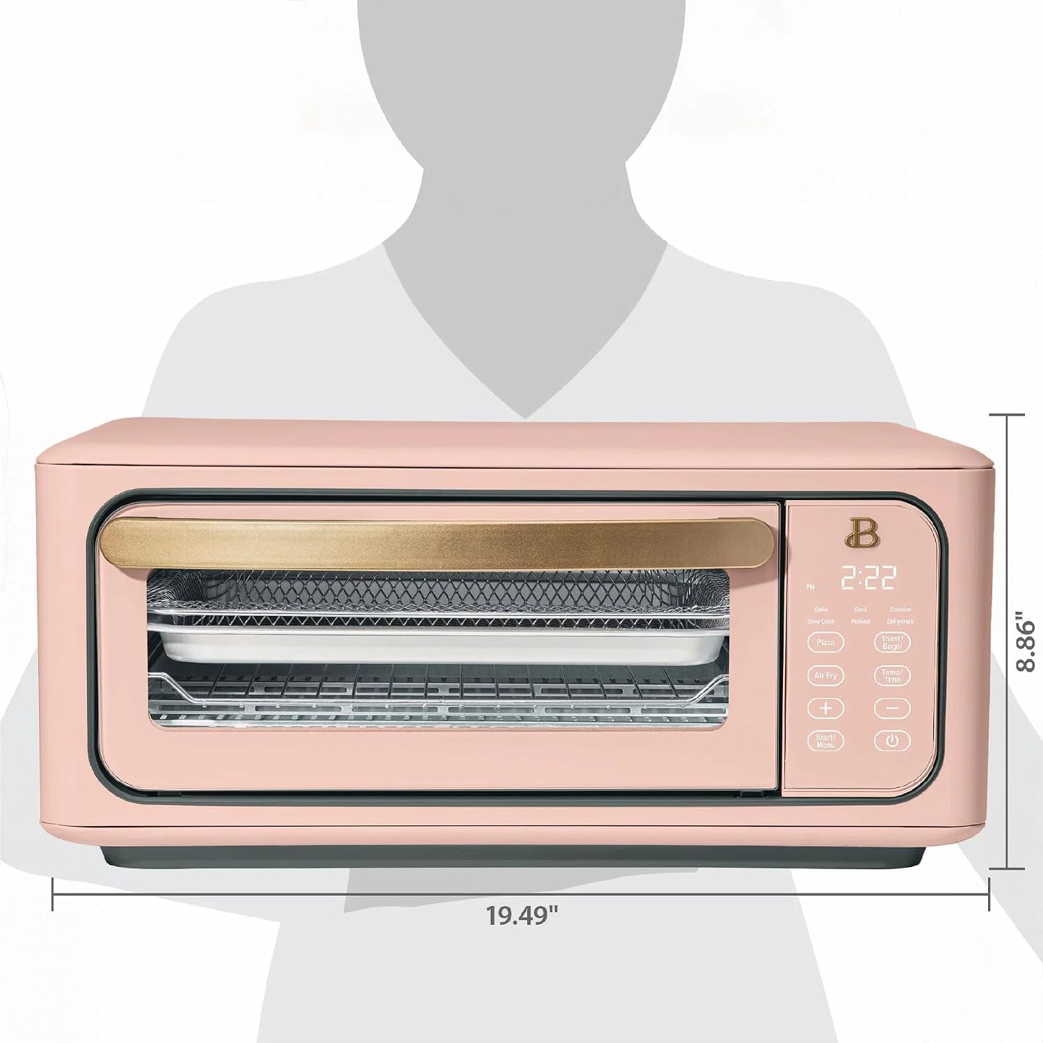 infrared-air-fry-toaster-oven-9-slice-1800w-countertop-oven-with-convection-air-fry-functions-digital-touch-display-multi-cooking-modes-for-baking-broiling-reheating-rose