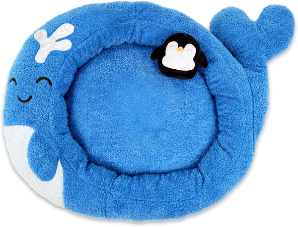 TONBO Soft Plush Small Cute and Cozy Nature Dog Cat Bed, Washer and Dryer Friendly (Sunflower)33