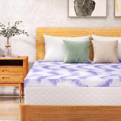 Mattress Topper Twin XL - 3 Inch Gel Infused Memory Foam XL Twin Mattress Toppers,Soft Foam Pad Toppers for Pressure Relief,Certipur Certified,Dorm Room Essentials,Twin XL Size8