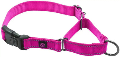 Max and Neo Nylon Martingale Collar - We Donate to a Dog Rescue for Every Collar Sold (Medium, Orange)8