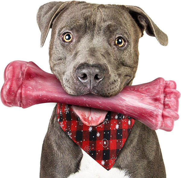 Dog Toys for Aggressive Chewers, Indestructible Bones Toy for Aggressive Chewers, Tough Puppy Chew Toy for Heavy Duty Dogs, Big Dog Teething Toys with Durable Nylon for Large/Medium Breed Puppies9