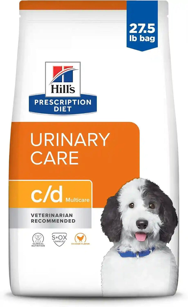 HILL'S PRESCRIPTION DIET C/D Multicare Urinary Care Dry Dog Food | #1 Veterinarian Recommended, Chicken Recipe, 8.5 Lb. Bag17