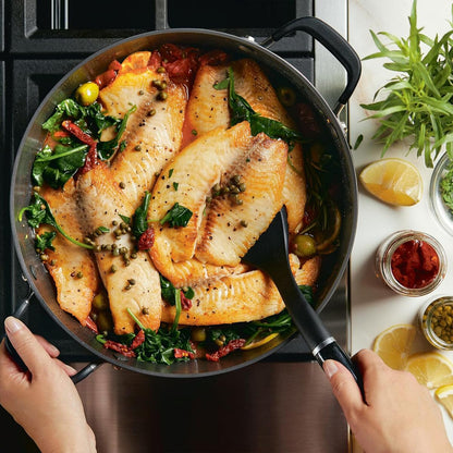 Kitchenaid Hard Anodized Nonstick Cookware/Pots and Pans Set, 10 Piece - Matte Black8