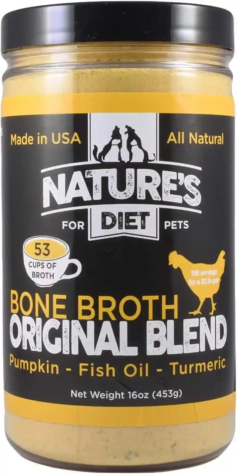 natures-diet-pet-bone-broth-protein-powder-with-pumpkin-fish-oil-and-turmeric-beef-16-oz-159-servings