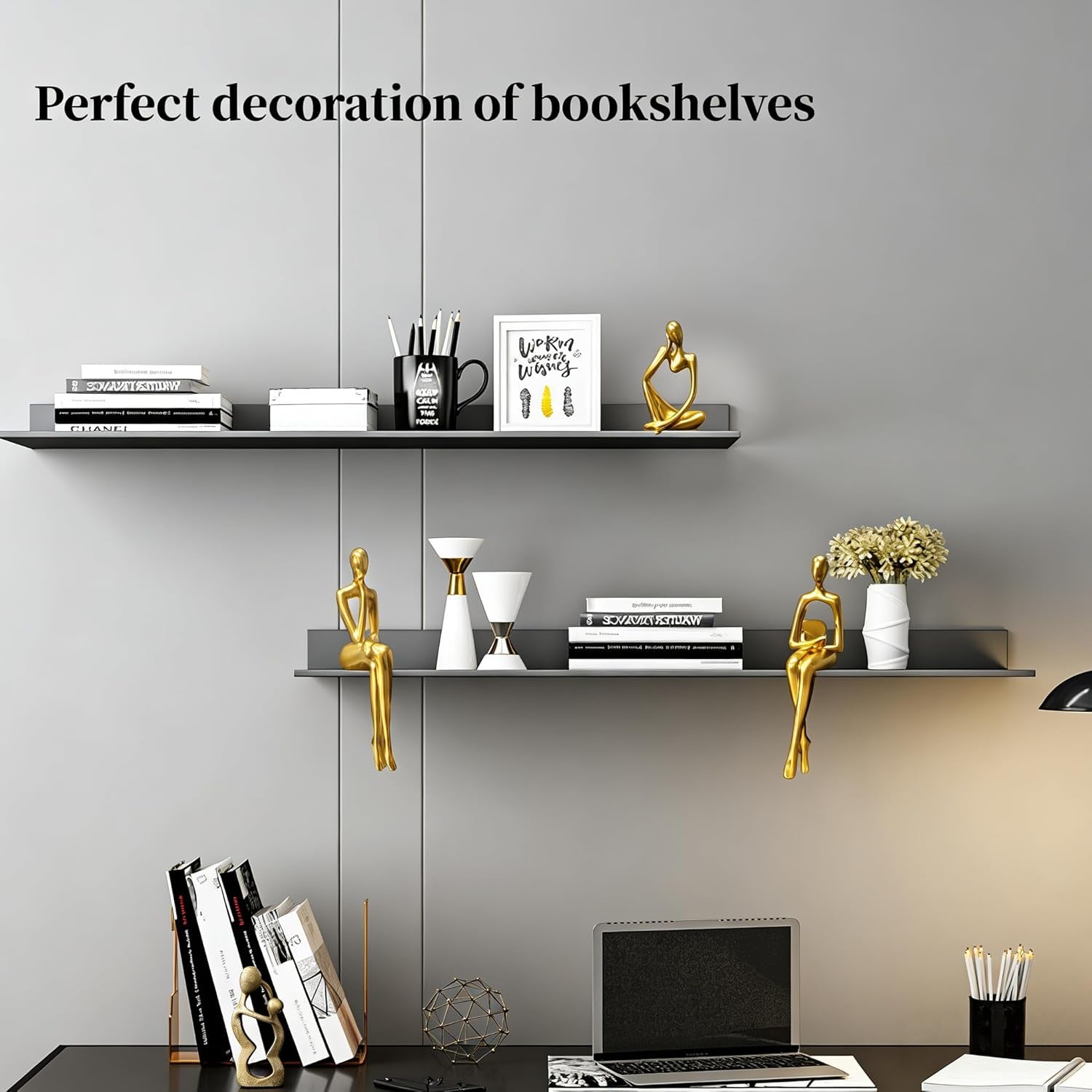 gold-home-decor-thinker-statue-accents-set-of-3-thinker-sculptures-office-decor-modern-abstract-resin-decoration-on-shelf-table-desk-for-living-room-office-bedroom-small-gold-collectable-figurine-for-living-room-floating-shelf-office-desk-decoration-modern-decor-gift-for-reading-lover-parents-friend