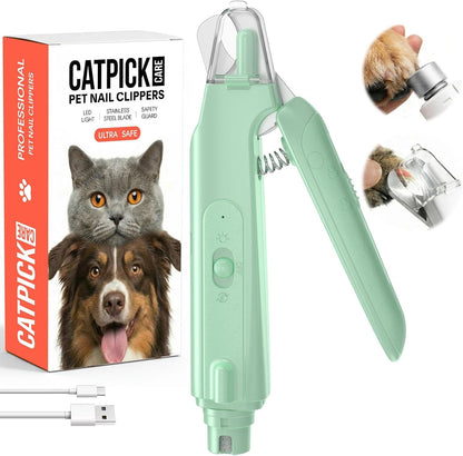 2-In-1 Dog&Cat Nail Clippers with Light, Type-C Pet Claw Trimmer & Grinder10