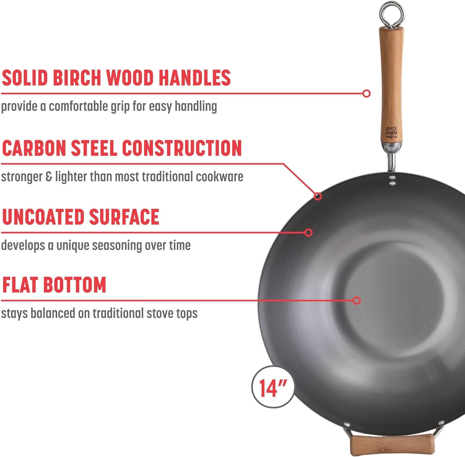 joyce-chen-classic-series-14-inch-carbon-steel-wok-with-birch-handles
