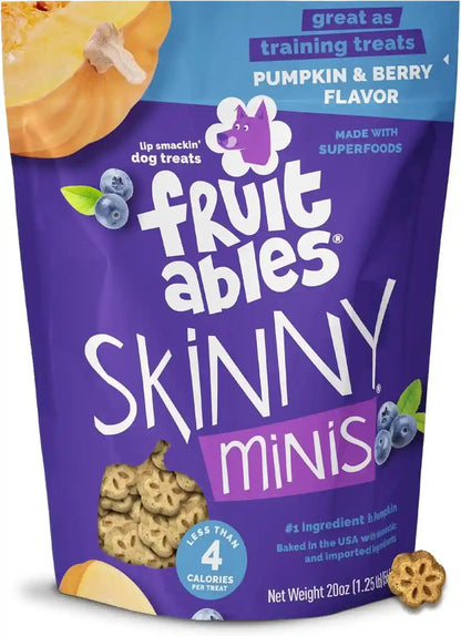 Fruitables Skinny Mini Dog Treats, Training Treats, Bacon & Apple, 12Oz | Healthy Dog Treats, Crunchy Dog Biscuits, Healthy Puppy Treats, Limited Ingredient, Training Rewards, Made in USA20
