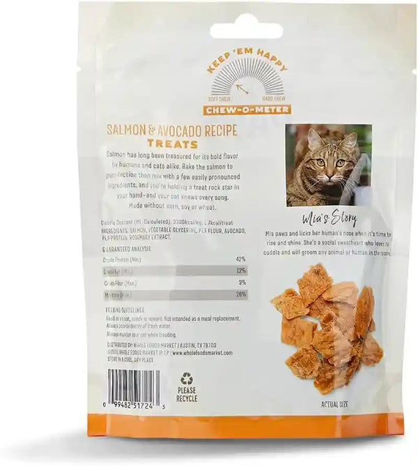 Whole Paws, Cat Treats, Salmon & Avocado Recipe, 3 Ounce2