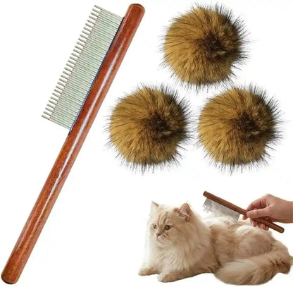 Cat Toy Faux Rabbit Fur Ball,2026 New Soft Rabbit Fur Catnip Balls,Fluffy Catnip Toy for Indoor Cats,Washable & Fun to Chase for Exercise and Bonding (Ball/3Pcs)8