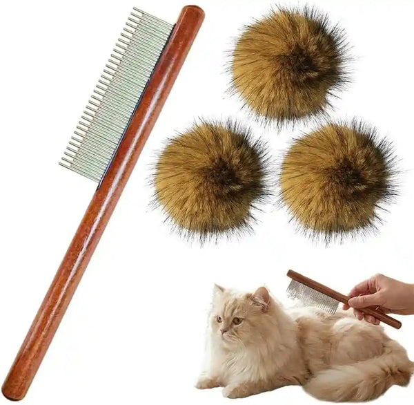 Cat Toy Faux Rabbit Fur Ball,2026 New Soft Rabbit Fur Catnip Balls,Fluffy Catnip Toy for Indoor Cats,Washable & Fun to Chase for Exercise and Bonding (Ball/3Pcs)8