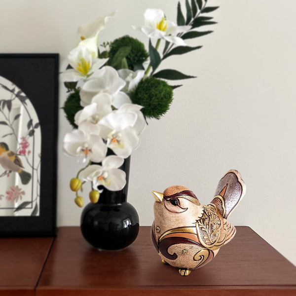 Bird Figurines for Home Decor,Bird Statue Sculpture for Shelf Decor Accents,Boho Bird Decorations for Table Office Living Room Bedroom,Retro Animal Statues Decorative Bird Gifts for Bird Lovers Women5