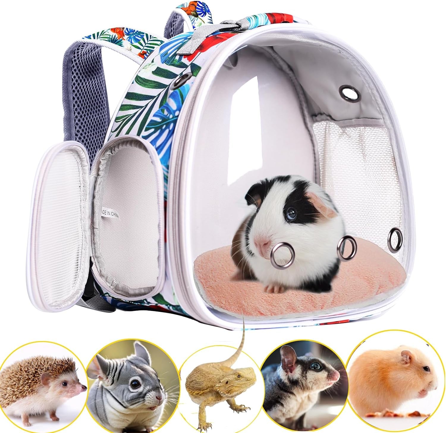 bearded-dragon-travel-carrier-lizards-carrier-small-animal-travel-carrier-for-sugar-glider-hedgehog-rat-parrot-bird-guinea-pig-portable-guinea-pig-travel-bag-for-2