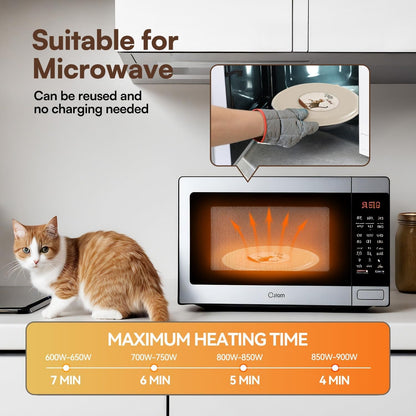Blue Cat Litter Box Set, Small Cat Kitten Starter Kit with Litter Scoop, Cat Bowl, Kittens Toy; Heated Cat Bed Indoor, Microwavable Heating Pads for Cats with 2 Cozy Covers8