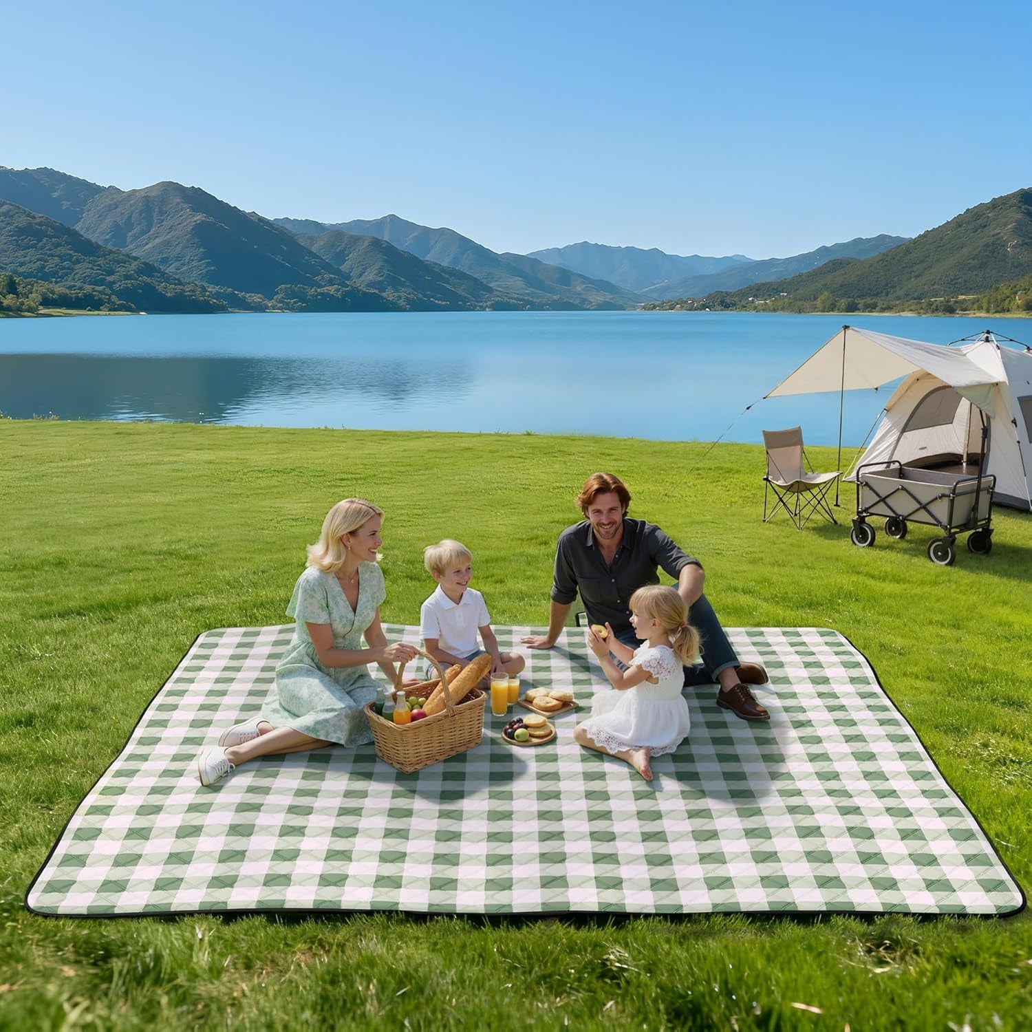 extra-large-picnic-blanket-waterproof-beach-blanket-80x80-outdoor-picnic-mat-sandproof-for-park-beach-grass-travel-hiking-camping-essentials-gingham-picnic-blanket-foldable