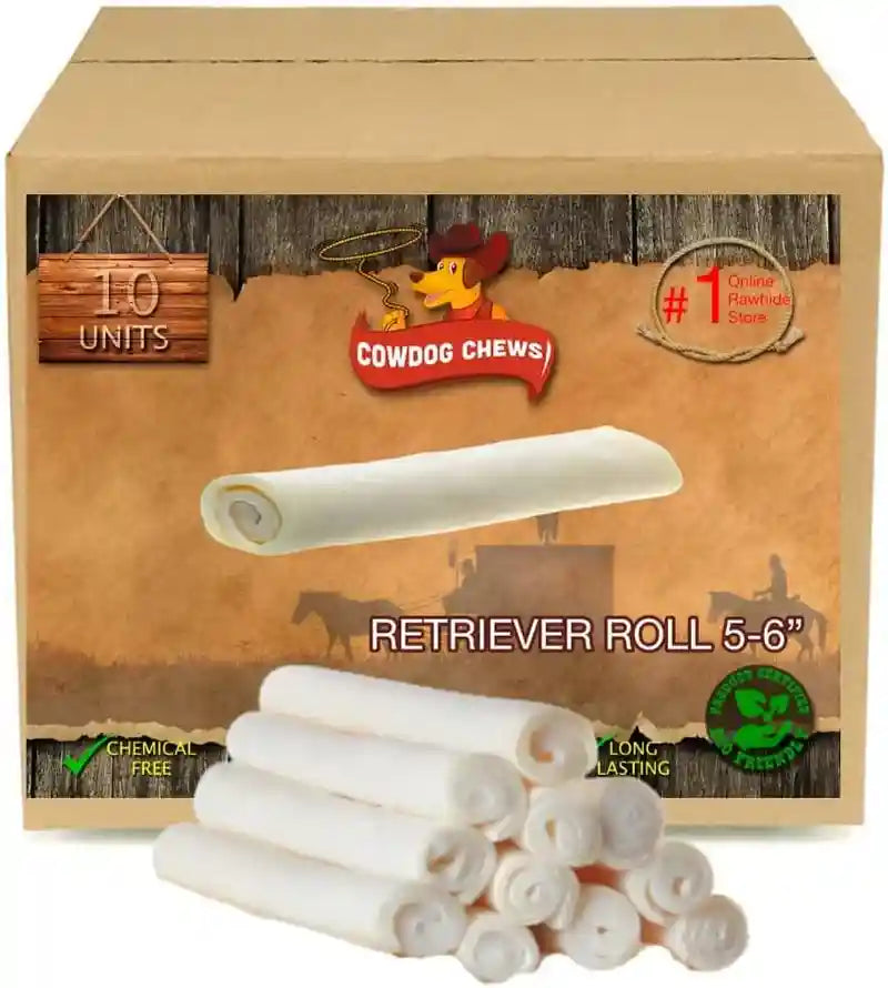 cowdog-chews-5-6-inches-rawhide-retriever-roll-chewing-dog-treat-100-natural-natural-grass-fed-livestock-sourced-50-pack