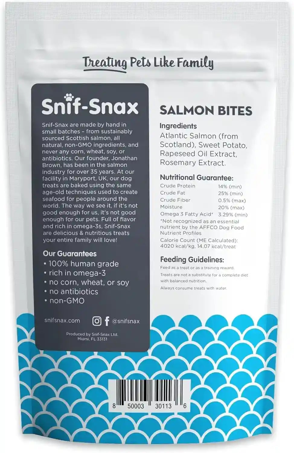 snif-snax-salmon-bites-dog-treats-3-pack-all-natural-human-grade-training-treats-for-dogs-healthy-grain-free-puppy-adult-rewards-protein-rich-soft-salmon-snacks