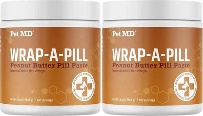 Pet MD Wrap a Pill Cheese & Bacon Flavor Pill Paste for Dogs - 4.2 Oz | Make a Pocket or Pouch to Hide Pills & Medication12