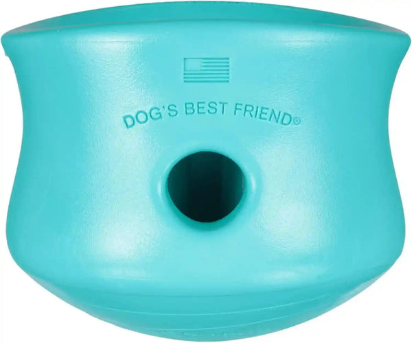 WEST PAW Zogoflex Toppl Interactive Treat Dispensing Puzzle Dog Toy for Mental Stimulation & Enrichment-Holds Kibble & Treats-Lickable, Freezable & Dishwasher Safe-Made in Usa-Large-Aqua Blue18