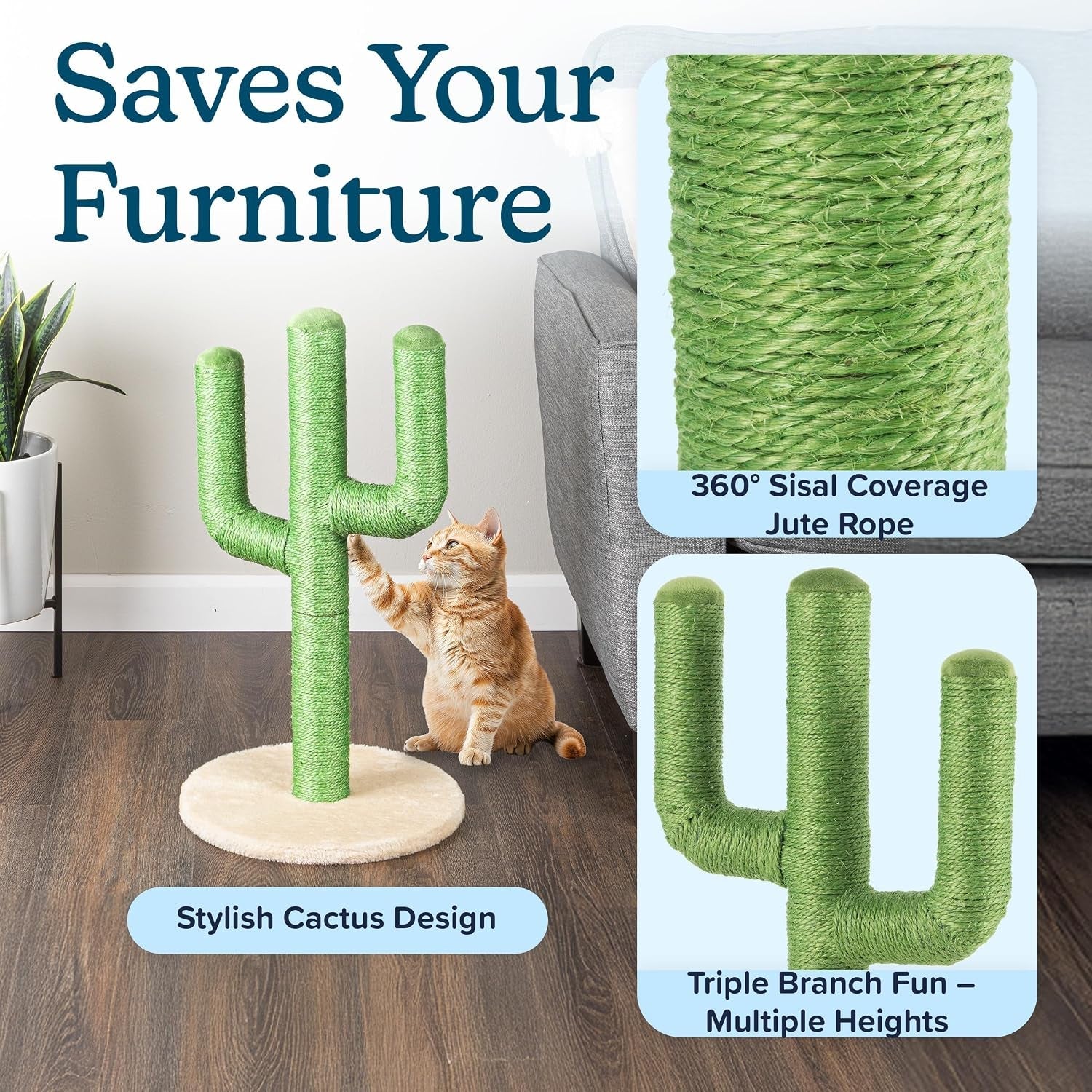 24-tall-cat-scratching-post-vertical-cactus-scratch-post-for-indoor-cats-360-degree-jute-rope-covered-kitten-scratcher-with-3-branches-and-sturdy-base-by-petmaker-green