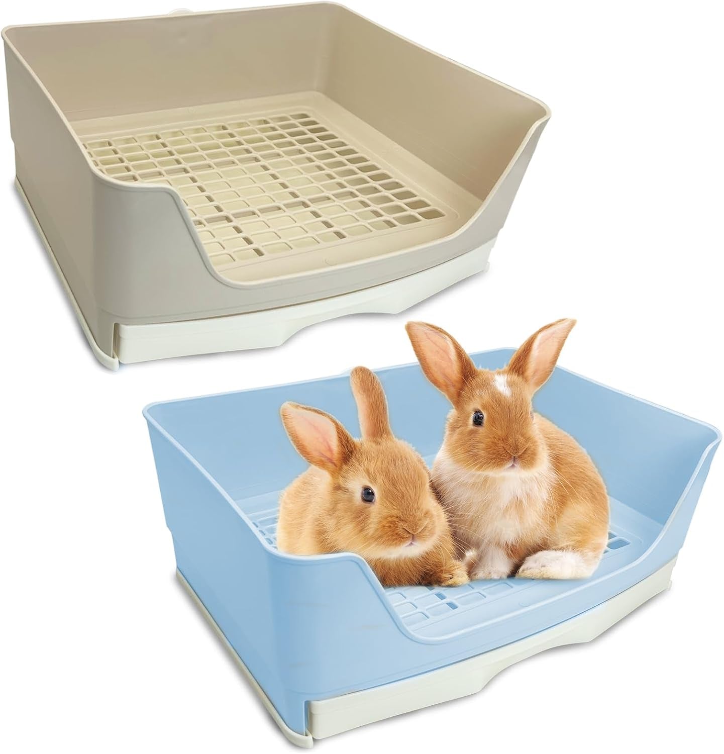 kathson-large-rabbit-litter-box-trainer-potty-corner-toilet-with-drawer-bigger-pet-pan-for-adult-hamster-guinea-pig-ferret-galesaur-bunny-and-other-animals-brown