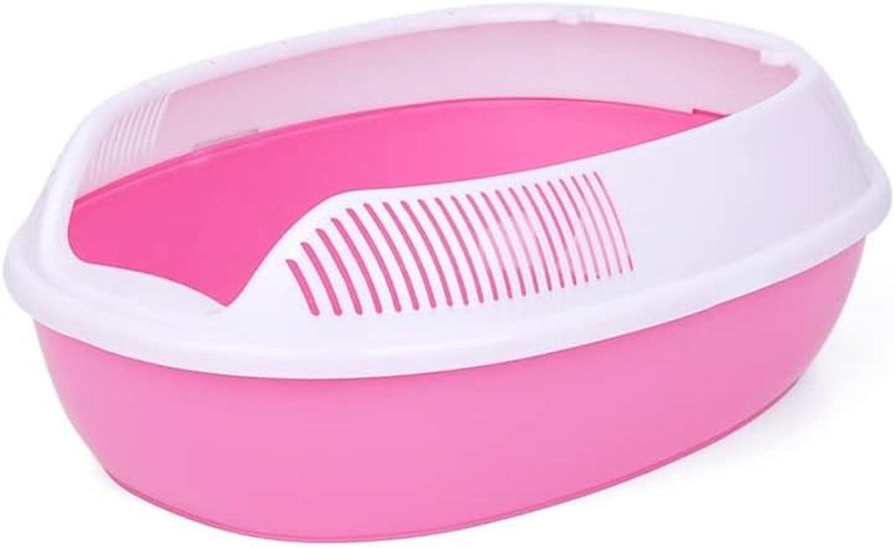 dog-potty-training-toilet-semi-enclosed-cat-toilet-sand-basin-deodorizing-poop-supplies-super-extra-large-litter-boxpink