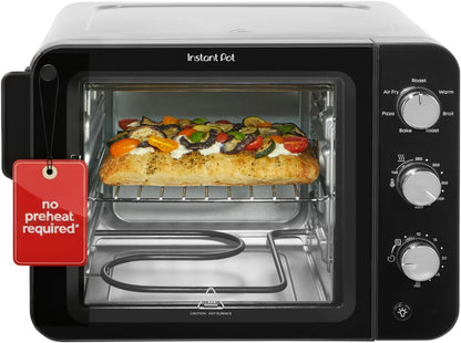 No Preheat Required* 4-Slice Air Fryer Toaster Oven with Instantheat Technology, 7-In-1, Air Fry, Bake, Toast, Roast, Broil, Warm, and Make Pizza1