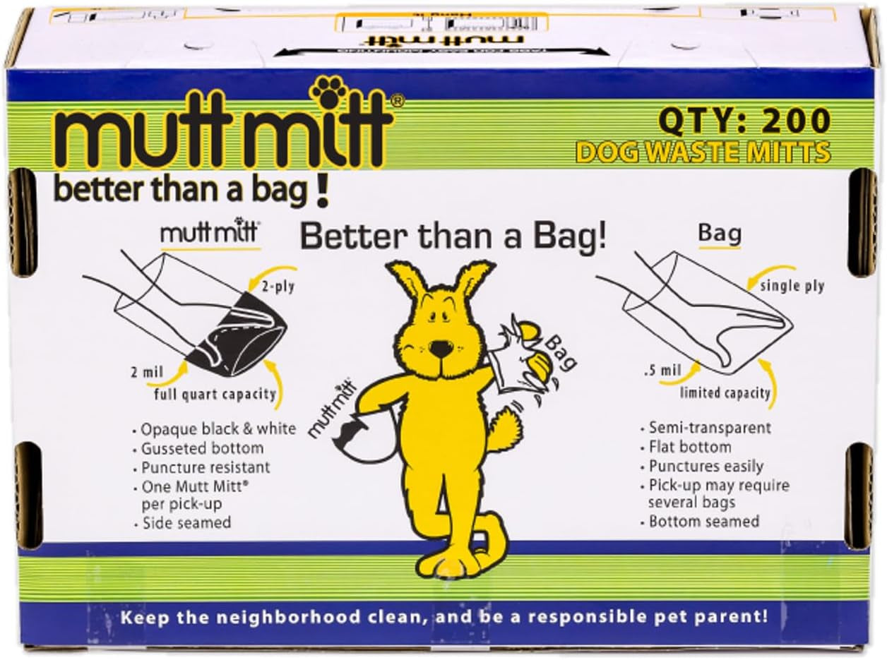 mutt-mitt®-dispense-a-mitt™-2-ply-dog-waste-pickup-mitts-200-count-2-ply-pickup-mitts-header-dispenser-box-extra-thick-leak-resistant-design-for-cleaner-hands-easier-dog-waste-pickup