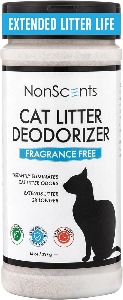 Nonscents Odor Control Cat Litter Deodorizer - Professional Strength Odor Neutralizer, 16Oz1