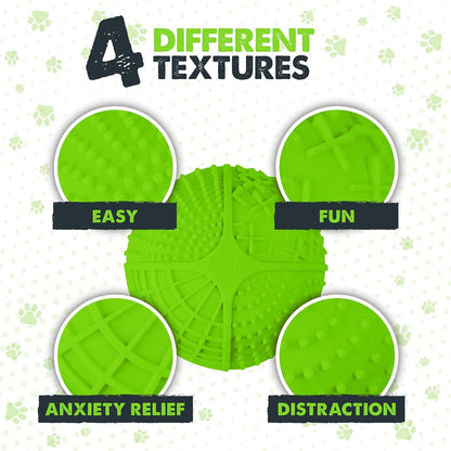 Mighty Paw Interactive Dog Lick Bowl, Bpa-Free Silicone, Anxiety Relief, Dishwasher Safe, 2 Modes, 4 Textures, Dental Health5