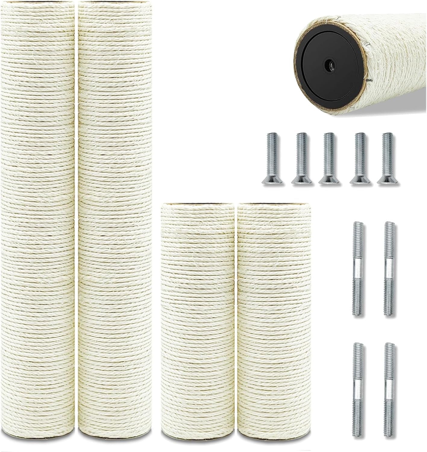 cat-scratching-post-replacement-pole-2-pcs-15-7in-cat-tree-replacement-post-natural-sisal-cat-tree-replacement-parts-with-m8-screws-cat-scratch-post-for-refurbishment-15-7in-40cm