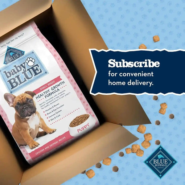 Blue Buffalo Baby Blue Natural Small Breed Puppy Dry Dog Food, Healthy Growth Formula with DHA, Chicken and Oatmeal Recipe, 4-Lb Bag11