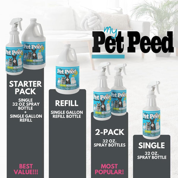 My Pet Peed - Pet Stain & Odor Remover (32Oz Spray Bottle)5