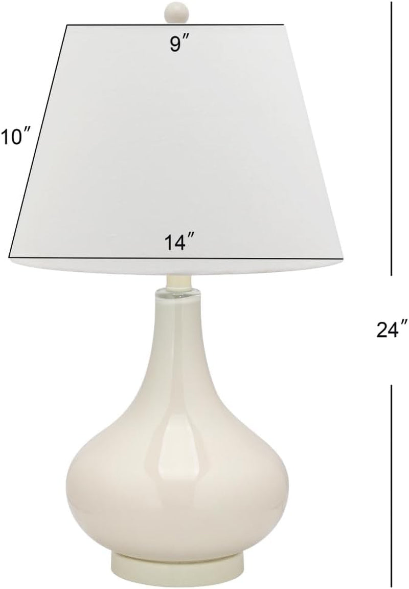 safavieh-lighting-amy-24-white-glass-gourd-table-lamp-set-of-2-with-white-shades-modern-contemporary-bedroom-living-room-lighting-led-bulbs-included-lit4087a-set2