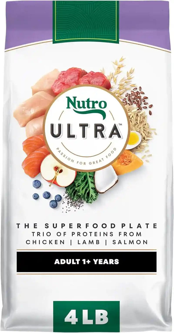 Nutro Ultra Dry Dog Food, Chicken, Lamb & Salmon Recipe, 30 Lb | Trio of Proteins, Blend of 14 Superfoods, Omega 3 & 6 for Radiant Coat, Antioxidants for Immunity, Natural Fiber, Non-Gmo17