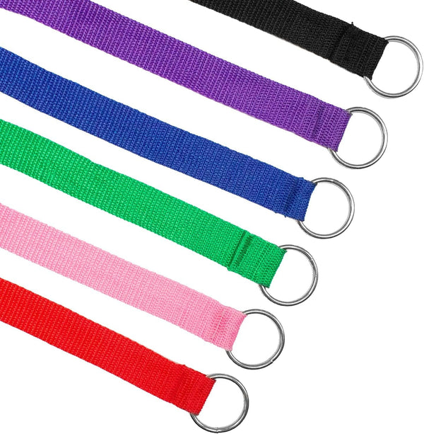 Downtown Pet Supply 6Ft Dog Kennel Slip Lead Leash for Dogs - Veterinarian, Grooming, Daycare & Animal Rescue Supplies - One Size Fits All - 1" Thick - 24 Pack5