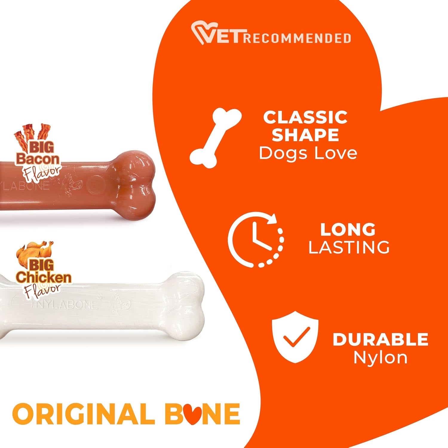 nylabone-power-chew-original-bone-dog-chew-toys-medium-2-count-chicken-and-bacon-flavor-durable-chew-toys-discourages-destructive-chewing-long-lasting-for-dogs-up-to-35-pounds