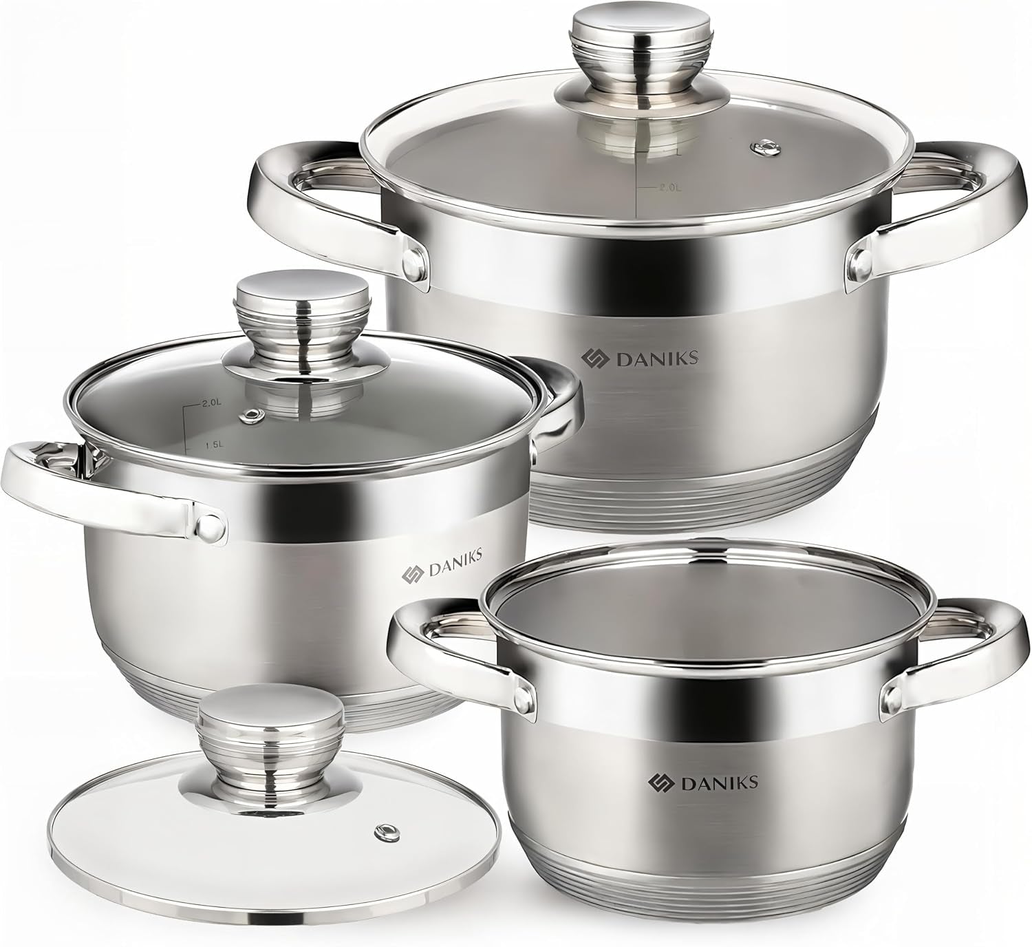 standard-6-piece-stainless-steel-cookware-set-with-glass-lid-tri-ply-bases-for-even-heating-induction-compatible-dishwasher-safe-built-in-measuring-scale-silver